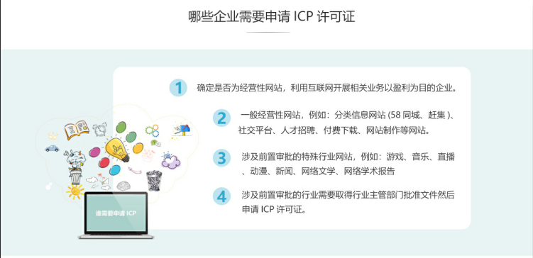 黄潭镇ICP牌照、ICP许可证办理流程
